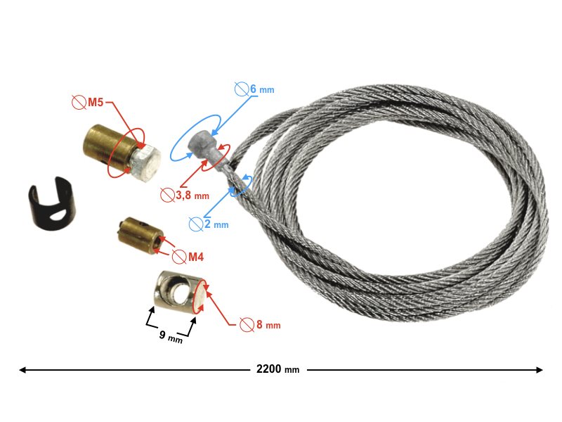 ZESTAW NAPRAWCZY LINKI SPRZEGLA 5907500911148