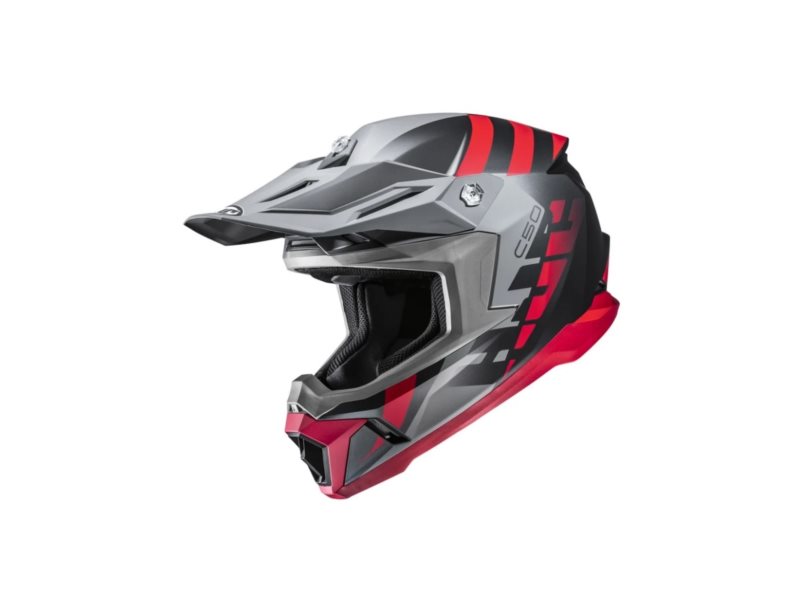 KASK HJC C50 MIRAGE GREY RED XL