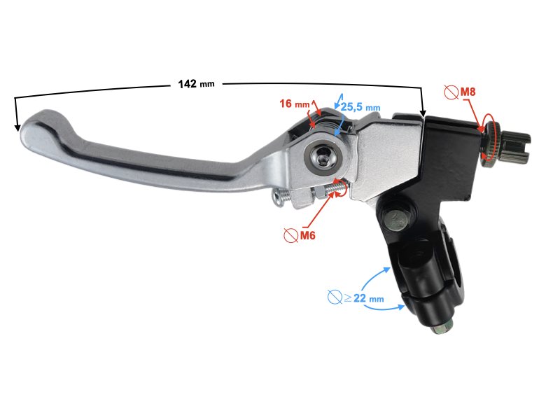 DZWIGNIA SPRZEGLA CROSS CRF70 5905220810284