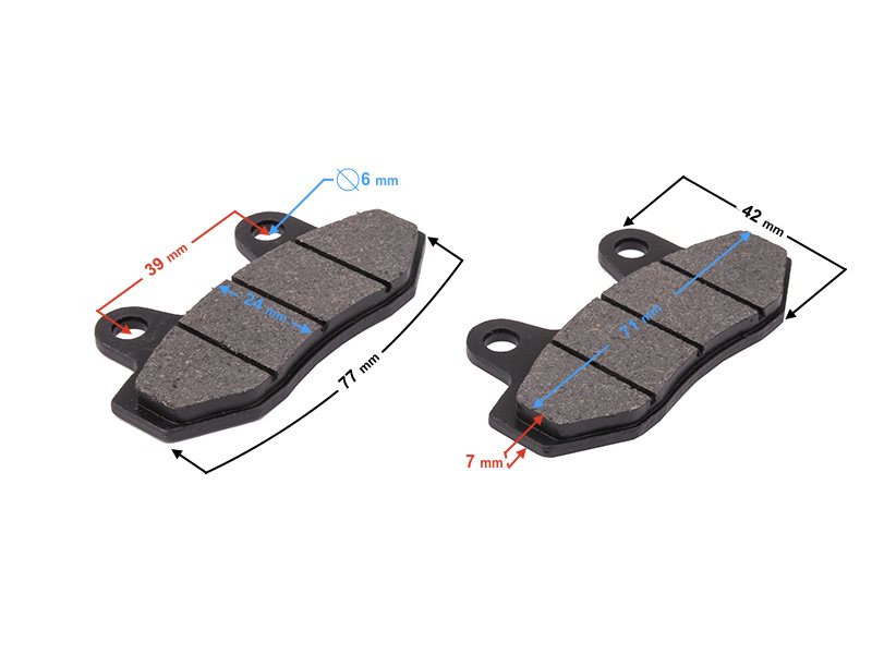 KLOCEK HAMULCA CROSS CRF70 CRF50 5905220811755