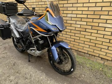 ZONTES 703-F NIEBIESKI Z KUFRAMI 10391 21CALI