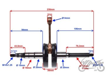 WAL YAMAHA AEROX JOG  LC/AC 2T ZS00003C