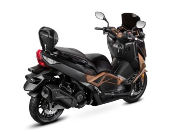 BARTON B-MAX 125 GRAFITOWO-BRAZOWY 1040 + KUFER