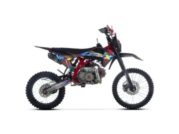 ASIX CROSS XB67 125 19/16 CZARNO-CZERWONY