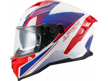 KASK APEX FI200 MADRID WHITE/RED/BLUE XL BLENDA IN