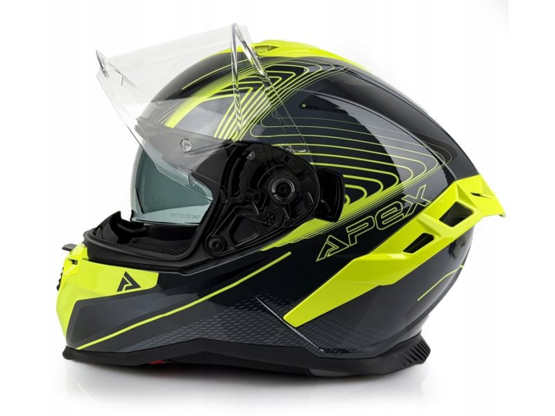 KASK APEX FI200 MADRID GREY/YELLOW L BLENDA INTGRA