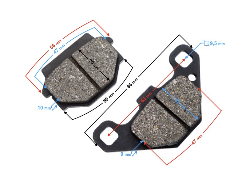 KLOCEK HAMULCA  FA67 ATV 5905220829781