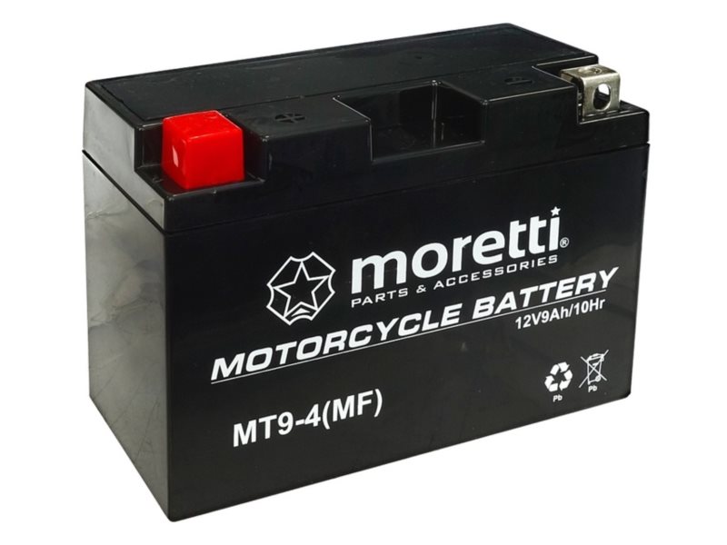 AKUMULATOR MORETTI YT9-4 YT9B-BS 12V