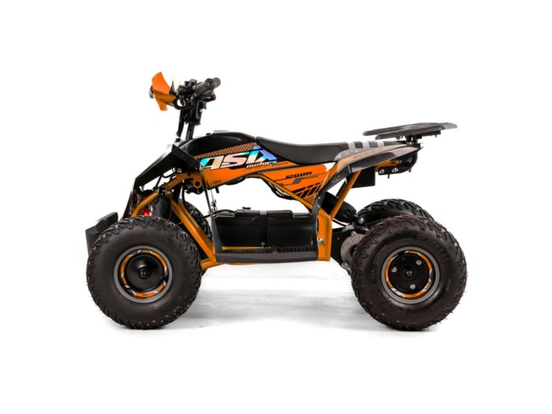 ASIX MINI ATV E-DRAKE 1200W CZARNO-POMARANCZ E-M11