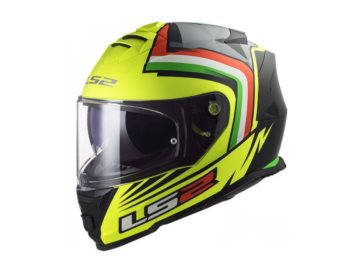 KASK LS2 FF800 STORM NEPA REPLICA H-V YELLOW BL L