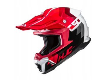 KASK HJC C50 PRIMAL RED WHITE M