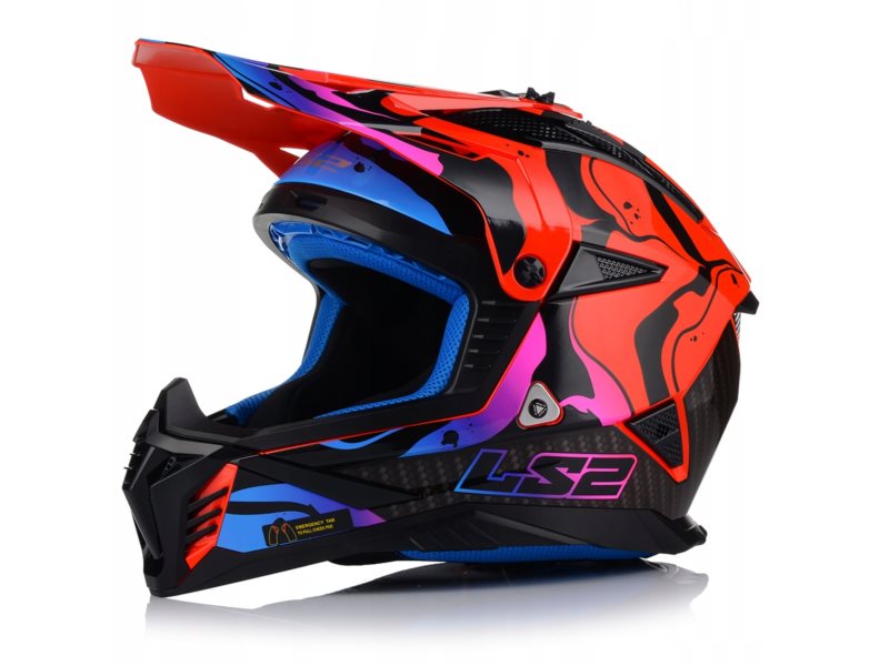 KASK LS2 MX708 FAST II WASH GLOSS RED XL