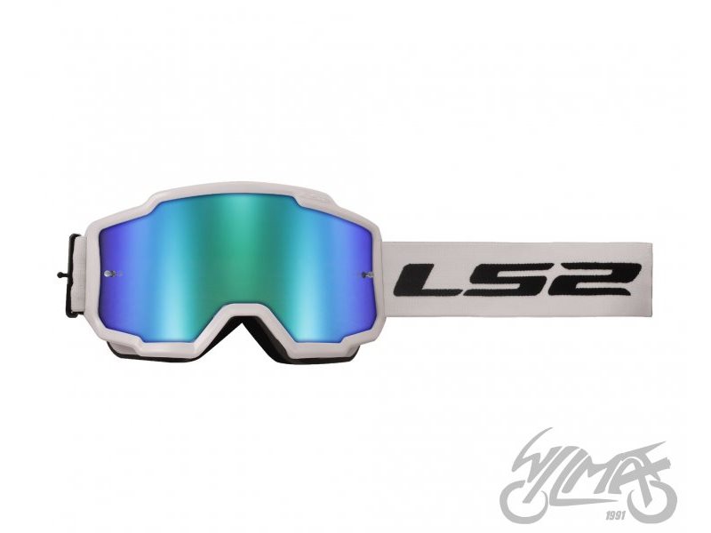 GOGLE LS2 CHARGER BIALE AK7202011002