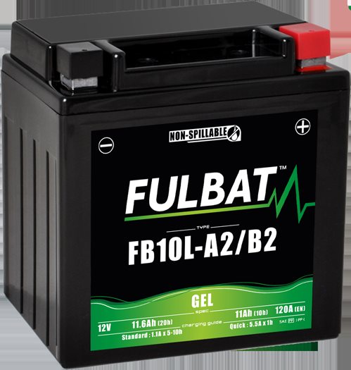 AKUMULATOR FULBAT YB10L-A2 YB10L-B2 ZELOWY BEZOBSL