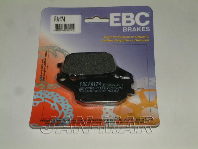 KLOCEK HAMULCA EBC FA174  MCB634 R1