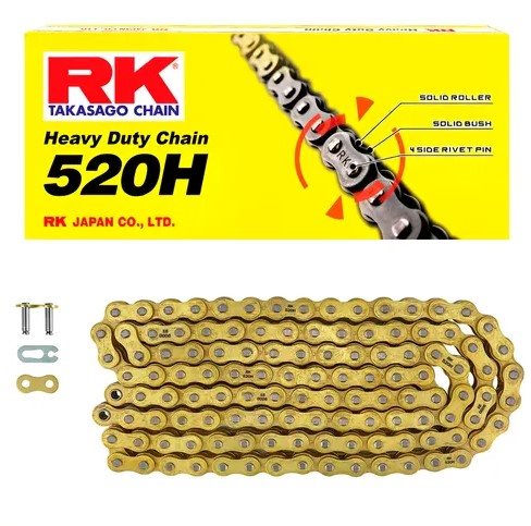 LANCUCH RK 520 120O ZLOTY HB752010120G DO 250CCM