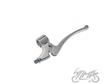 UCHWYT DZWIGNI SPRZEGLA + DZIWGNIA WSK125 CHROM