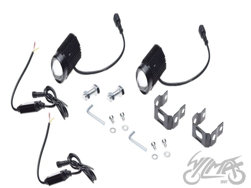 ZESTAW LAMP PRZECIWMGIELNYCH LED UNI AW2488B1 kpl