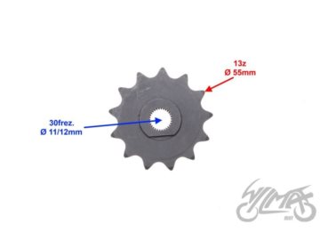 ZEBATKA PRZOD KOMAR 13Z RO023013