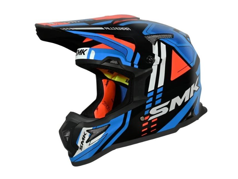 KASK SMK ALLTERRA X-SPRINT BIALO-NIEBIESKO-POM M