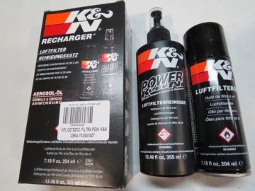 K&N KOMPLET CZYSZCZACY FILTRA POWIETRZA 99-5003EU