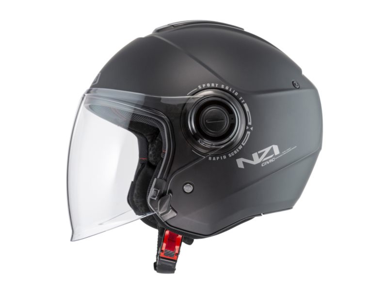 KASK NZI CIVIC SOLID NOUVEAU MATT BLACK XXL OTWART