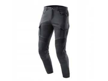 SPODNIE OZONE FASTER TAPERED FIT BLACK 38/32