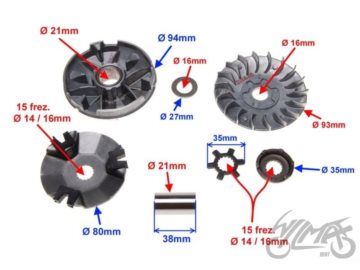 WARIATOR KEEWAY 2T  ZB0103 KPL ROY03308 roy05354
