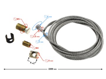 ZESTAW NAPRAWCZY LINKI SPRZEGLA 5907500911148