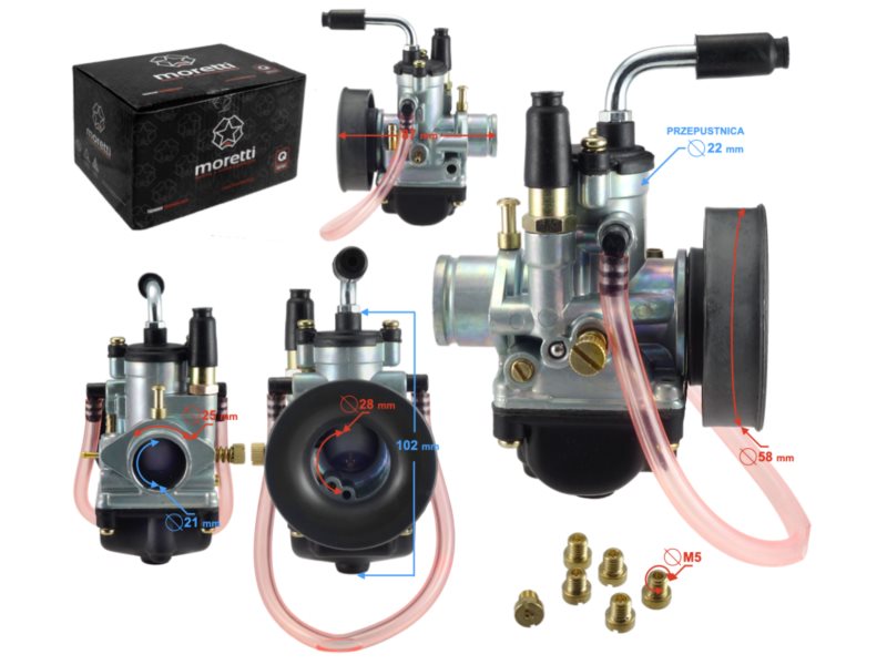 GAZNIK MORETTI AM6 50CCM 22MM SSANIE MANUAL