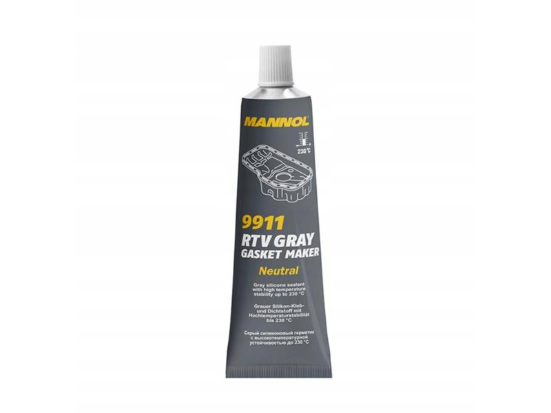 SILIKON NEUTRALNY MANNOL SZARY 85G