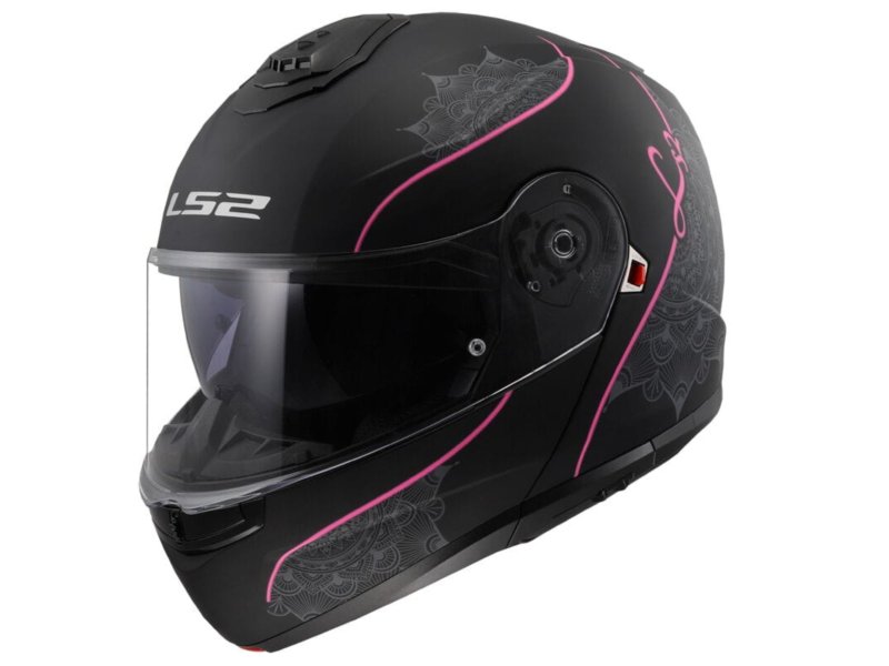 KASK LS2 FF908 STROBE II LUX M.BLACK PINK M