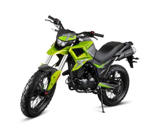 BARTON HYPER 125 CZARNO-ZIELONY Z KUFREM 51795