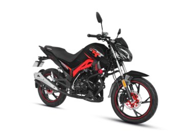 BARTON STREET-R 125 CZARNO-CZERWONY 00134