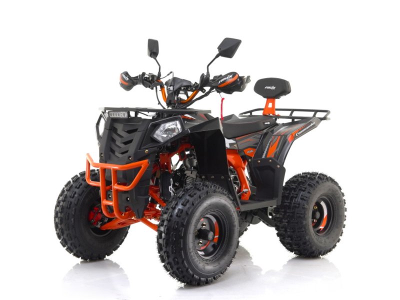 ASIX COMMANDER A2 125 8 1+1 CZARNO-POMARANCZOWY