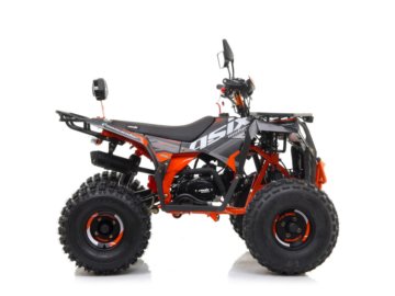 ASIX COMMANDER A2 125 8 1+1 CZARNO-POMARANCZOWY