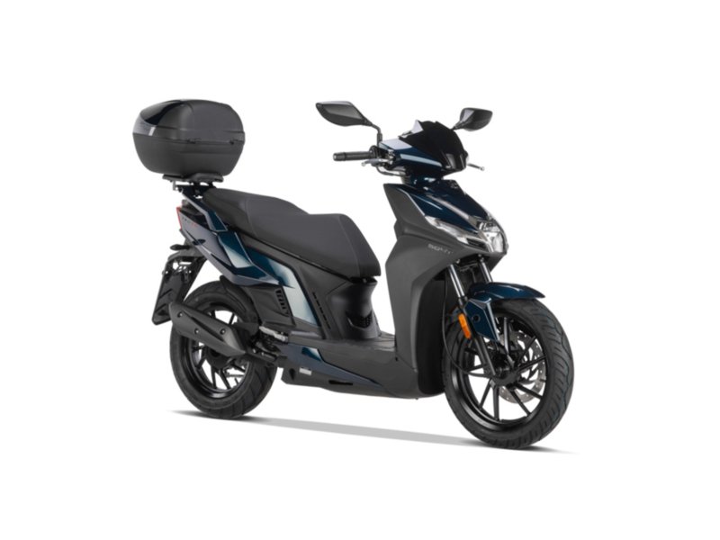 KYMCO AGILITY S50 Z KUFREM BRĄZOWY MAT 00259