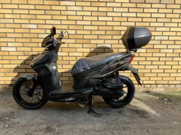 KYMCO AGILITY S50 Z KUFREM BRĄZOWY MAT 00259