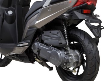 KYMCO AGILITY S50 Z KUFREM BRĄZOWY MAT 00259