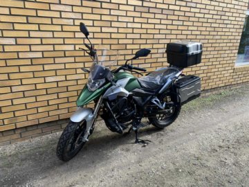 JUNAK RX1 125 CZARNO-ZIELONY 00326