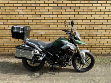 JUNAK RX1 125 CZARNO-ZIELONY 00330