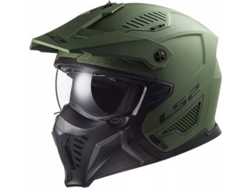 KASK LS2 OF606 DRIFTER SOLID MATT MILI GREEN XL