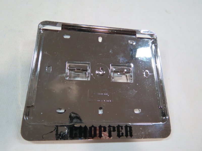 RAMKA TABLICY REJ. CHROM CHOPPER