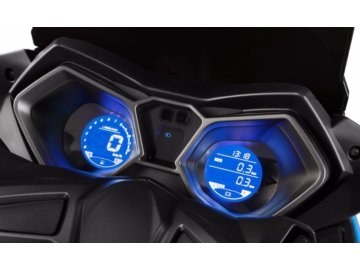 BARTON B-MAX 125 + KUFER GRAFITOWO-BRĄZOWY  00117