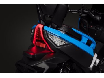 BARTON B-MAX 125 + KUFER GRAFITOWO-BRĄZOWY  00117