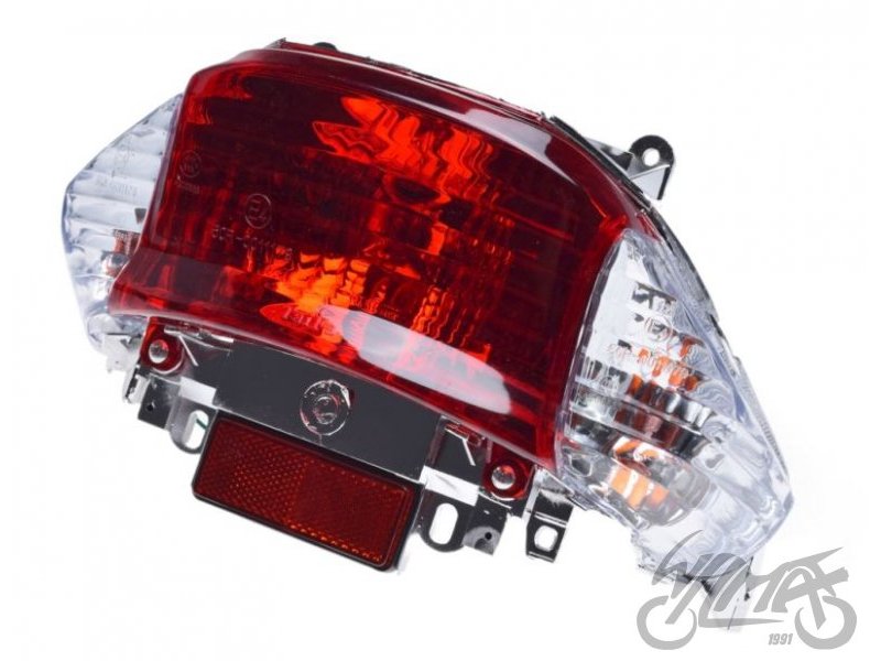 LAMPA TYL ZD24211 WILGA SKUTER 4T BIALE KIERUNKI
