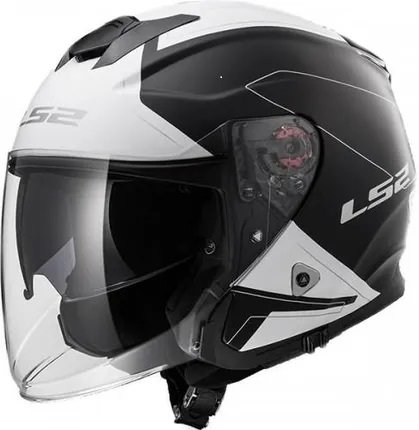 KASK LS2 OF521 INFINITY BEYOND MATT BLACK WHIITE S