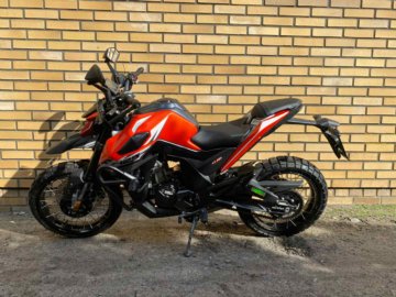 ZONTES U1 125 CZARNO-POMARANCZOWY 4099