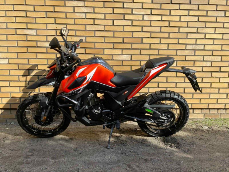 ZONTES U1 125 CZARNO-POMARANCZOWY 4099