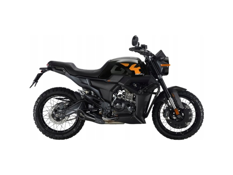 ZONTES GK 125 CZARNO-POMARANCZOWY 4138
